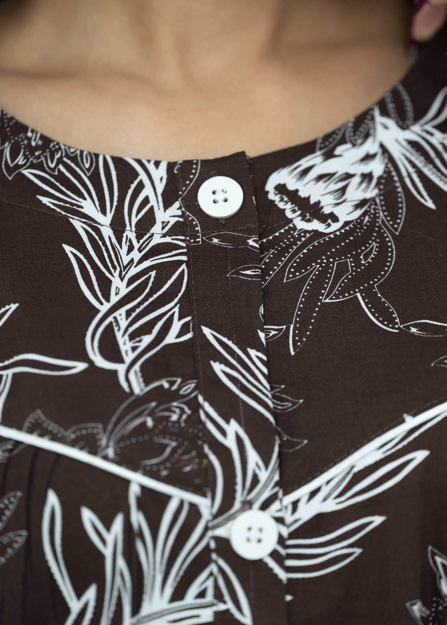 Short Sleeve Button-Up Top Pajama Set